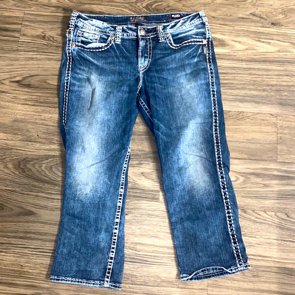 Silver Suki capris jeans